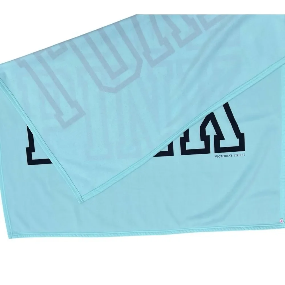 Victoria’s Secret PINK Stadium Blanket Light Blue